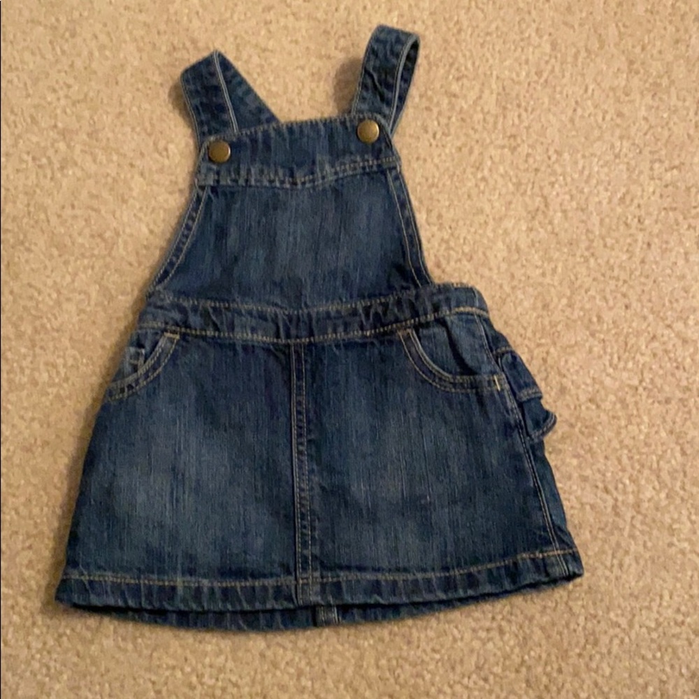 Old Navy denim overall dress